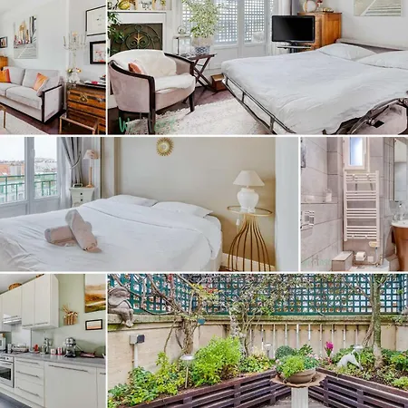 Le Boursault - Stunning Penthouse, Terrace, Parking * 파리