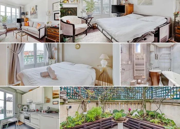Le Boursault - Stunning Penthouse, Terrace, Parking * 파리