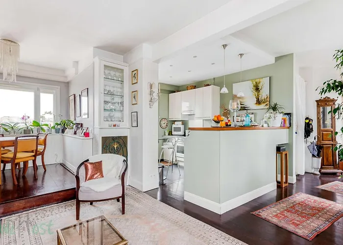 Lägenhet Le Boursault - Stunning Penthouse, Terrace, Parking *